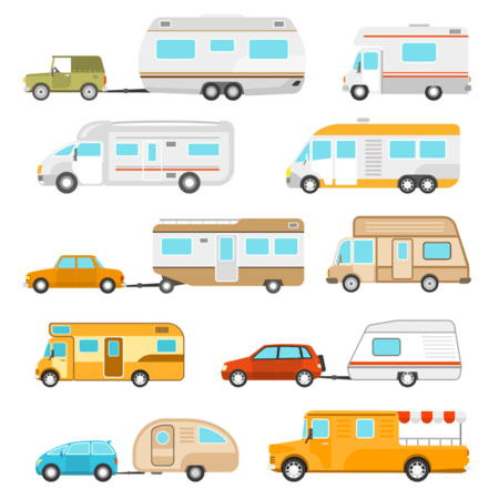 Types of RVs and Motorhomes